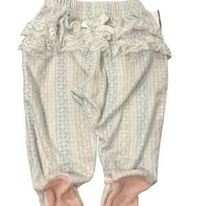 Vintage Carters Ruffle Bottom Pants 3/6M